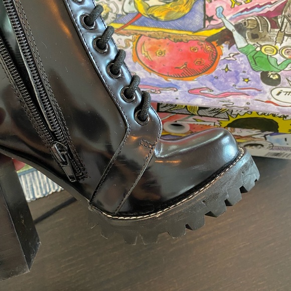 Jeffrey Campbell Legion boots size 5 - Picture 5 of 9